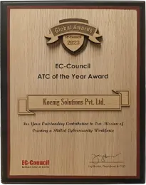 Winner of EC-Council Global ATC of the Year Award