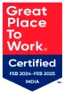 Certified as a Great Place to Work (2011–2024)