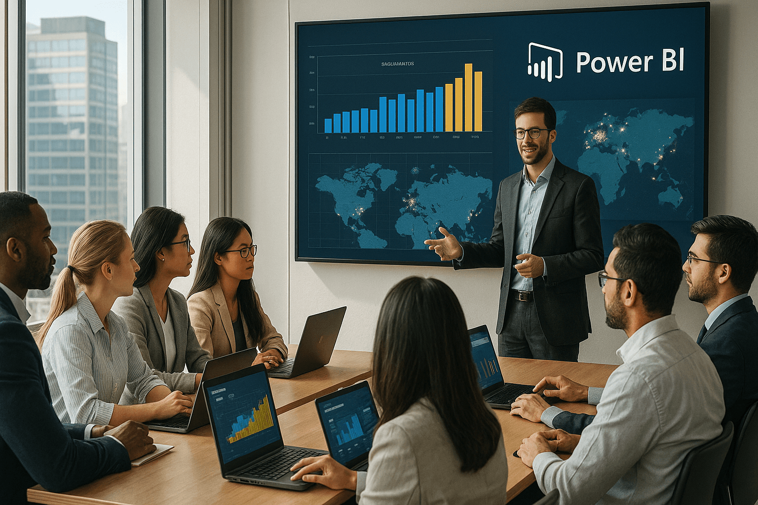 Power BI Upskilling Across Roles and Regions
