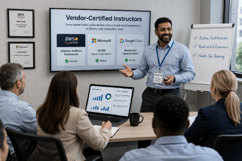Vendor-Certified Instructors